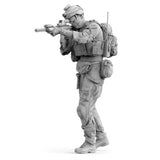 1/16 Resin Figure Model Kit Modern US Army Soldier Unassambled Unpainted Model