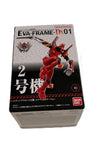 BANDAI EVA-FRAME DX 01 Evangelion Unit 02 Metallic Color Model Kit Model