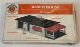 Bachmann Plasticville HO Scale Ranch House Building Kit #45-2654 NIB Sealed Model