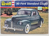 Revell 1940 Ford Standard Coupe 1:25 Scale Model Car Kit #85-2387 NEW Sealed Model