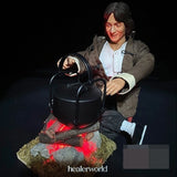 Black Bonfire Hanging Pot 1/6 Model Light-Up Action Figure Collectibles For 12" Model
