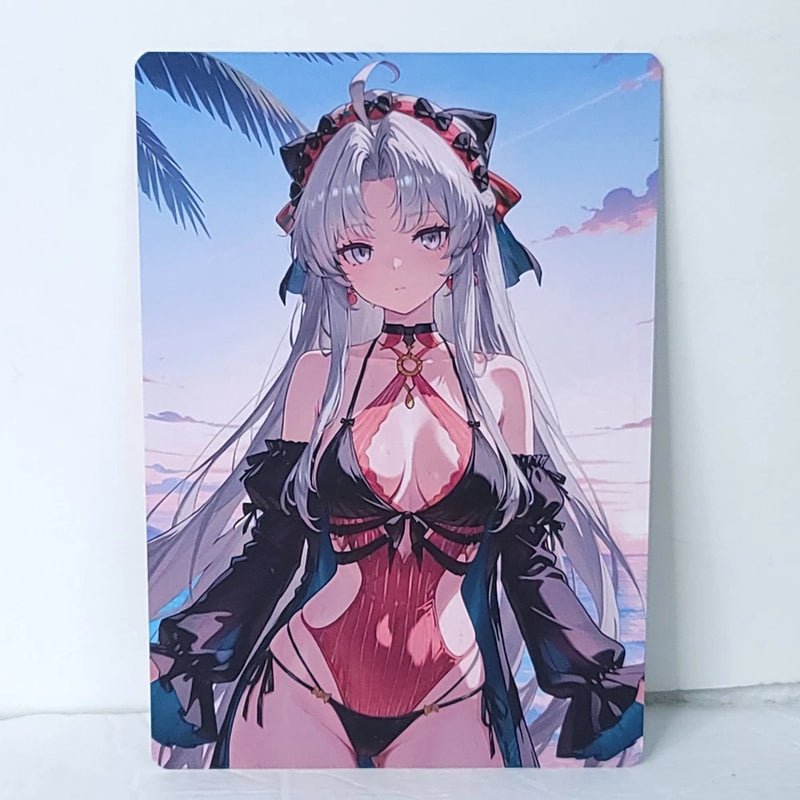 Carlotta Wuthering Waves Waifu Card Anime Girl Wall Art Oversized Board A5 Model