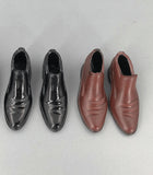 P4-5 1/6 scale soldier model trendy mid-top PU leather shoes 2 hollow Model Model