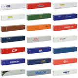 HO Scale 1:87 53ft Shipping Container 53' Cargo Box Model Railway C8753 Model
