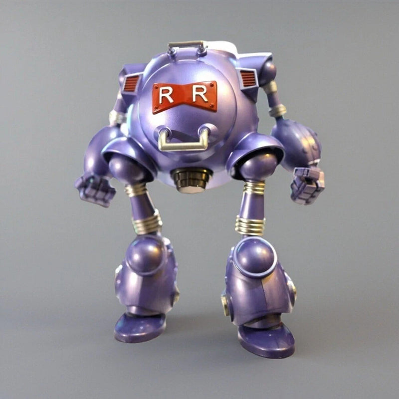 FANTASY JEWEL RED BELT ROBOT action figure blue Robot vehicle toy model gifts Model
