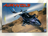 AOSHIMA Movie Mecha 1/48 AW-01 Airwolf Plastic Model Kit from Japan Model