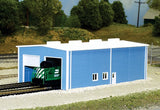 2 Bay Modern Engine Shed Building 122x244mm KIT N 1/160 scale Pikestuff 541-8007 Model