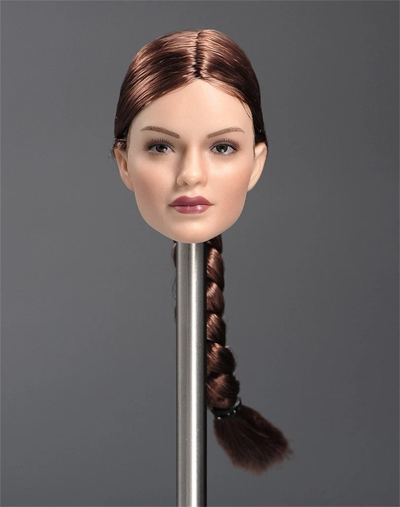 1/6 VCF-2052 Russia Sniper Girl Head Carving Sculpt Model Toys Fit 12'' Figure Model