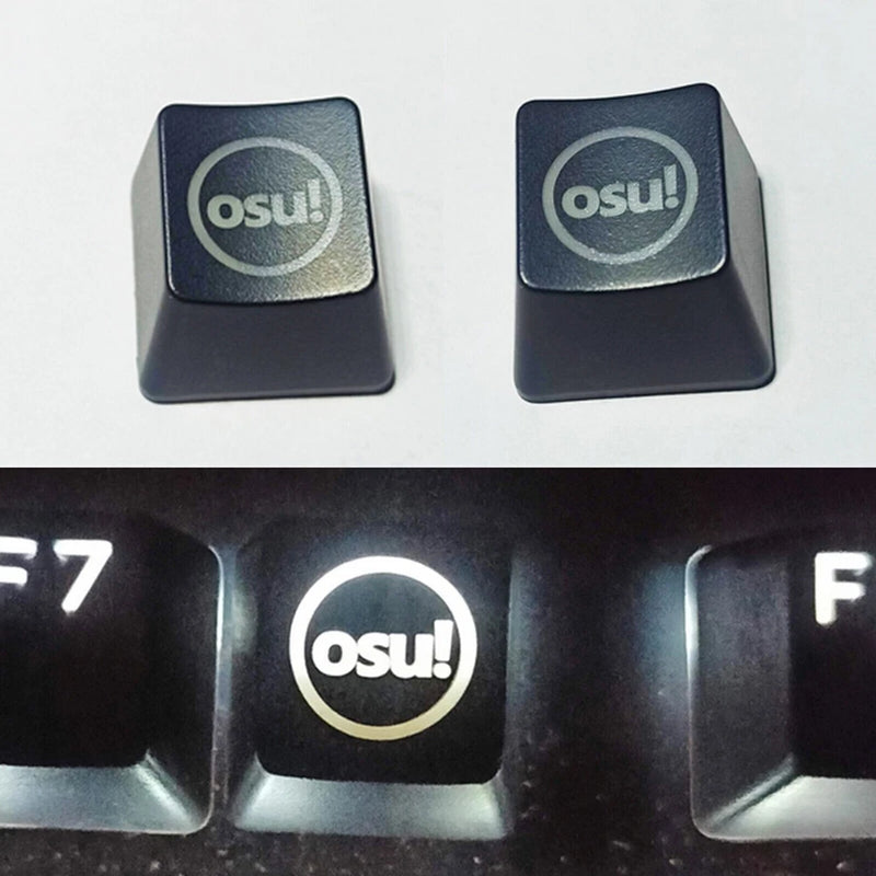 Personality Translucent Keycap OSU! R4 Keycaps for Cherry MX Mechanical Keyboard Model