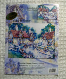 Cross Stitch Kit EDWARDIAN COTTAGE Flowers Tisha Whitney 2000 Candamar Designs Model