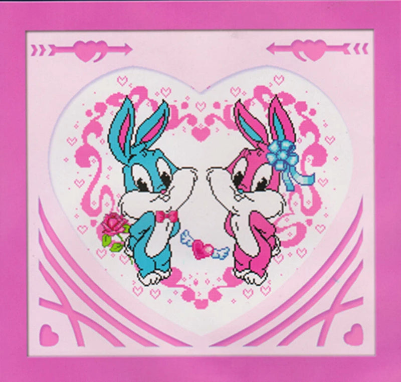 "Bunnies" 11CT cross stitch Small kits  55cm*48cm Model