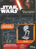 Fascinations Metal Earth Star Wars AT-ST 3D Laser Cut Steel Puzzle DIY Model Kit Model