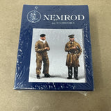 Nemrod N32005 French Pilot & Mechanic Figures WWII 1/32 Model Kit NIB Model