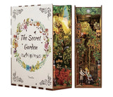 Tonecheer 3D Puzzle DIY Book Nook Kit "Secret Garden" NIB Model