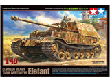 Tamiya 32589 German Heavy Tank Destroyer Elephant 1/48 Scale Plastic Model Kit Model