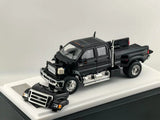 MK Miniatures 1:64 Ford F650 Super Duty Onyx Black Car Model Model