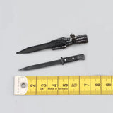 1/6 WWII Male Soldier War Weapon Knife Model PU Fits for 12