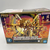 RG 1/144 God Burning Gundam Hyper Mode Limited Model Kit Bandai God Gundam Base Model