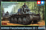 TAM32583 1:48 Tamiya German Panzerkampfwagen 38(t) Ausf.E/F Model