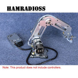 22C Full Metal Stepper Mechanical Arm + Motor Unassembled Industrial Robot Model Model