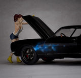Kandi Figurine Mechanic 1:25 Unpainted Model