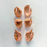 3Pair 1/6 Soldier Male Anime Hands Model Accessories Fits for 12