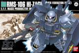 Bandai 055 RMS-106 Hi-Zack EFSF HGUC 1/144 Model Kit - US Model
