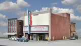 RIVOLI ART DECO THEATER  w/ MARQUEE & BOX OFFICE - HO Scale KIT 933-3771 NEW Model