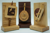 Three Wooden Mechanical Models Model