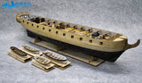 Wooden Dinghy Rowboat 1:75 Model Ship Long Boat Wooden Model Ship Kit Model