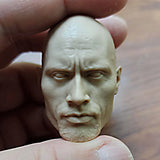 1/6 Unpainted Special Force Johnson Head Carving Sculpt Model Toys Model