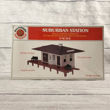 Bachmann Plasticville USA Suburban Station O Scale Building Kit 1954 Lionel Model