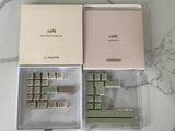 Osume Caf¨¦ Novelty Kit + Spring Green Extras Keycaps Open Box Unused Model
