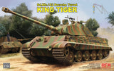 Rye Field RFM-5164 1/35 KING TIGER Porsche Turret w/2-Ton Crane/Workable Tracks Model