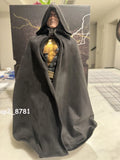 1/6 Scale Hooded Black Wired Cloak Cape Robe mantle Model For 12