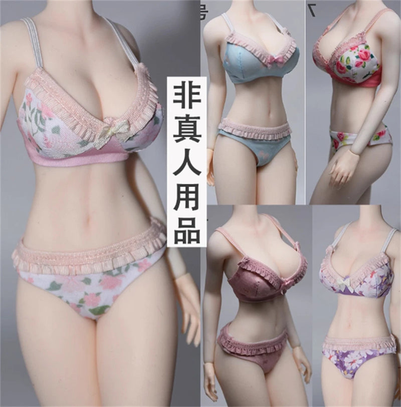1/6  Underwear Sexy Bra Underpants Set Soldier Clothes Model For 12 inch figure Model