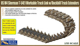 Gecko Models 35GM0094 1/35 US M4 Sherrman T-54E1 Workable Track Link w/Duckbill Model