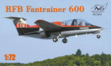 AVIS 72016 - 1/72 - RFB Fantrainer 600 Training Aircraft Plastic Model Kit Model
