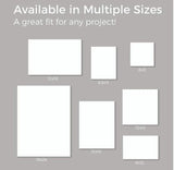 White Frame Backing Boards Photo Art Print Backer Sheets Photo Art Prints Craft Model