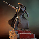 1/24 Jericho Combined Grey Resin Figurine Toy Unpainted GK Doll Unassembled Model