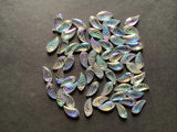 Clear Leaf Charms Craft/ Jewelry Making Charms
