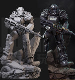 120mm Total Height Resin Fantasy Warrior Mecha Unpainted Unassembled Model