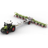 Farm Trailer with Hay Tedder 2057pcs Building Bricks MOC Gift Toy Kits Model
