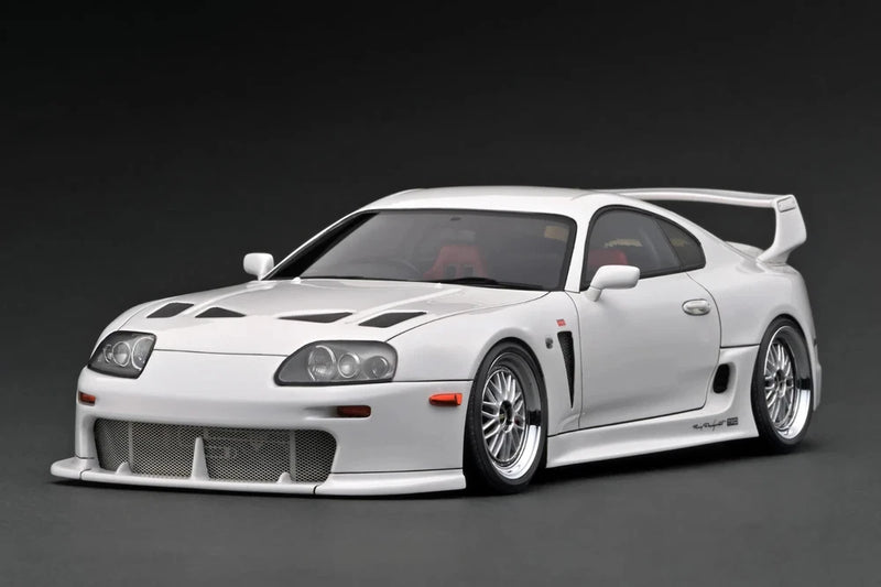 IG3597 Toyota Supra (A80) TRD 3000GT (White) 1/18 Ignition Model Model