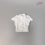 Office Lady Blouse Shirt Model Fit for 1/6 12