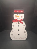 ???????? 15 In Wood Snowman Note Board Photo Holder Decor Home Office ?????????? Model