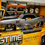 1/24 1970 Big-time Muscle Plymouth Cuda Drag Model Kit. Model