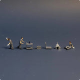 1 to 64 Scale Collectible Mini Figurine Workshop Hand Painted Diorama Resin Mini Model
