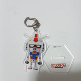 GUNDAM Gunpla-kun Acrylic Keychain Figure Collectible Used Model