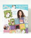 New! Squishmallows No Sew Blanket & Pillow Set DIY Craft Kit Soft Fleece NIB Model